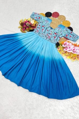 Mul Cotton Dual Color frocks