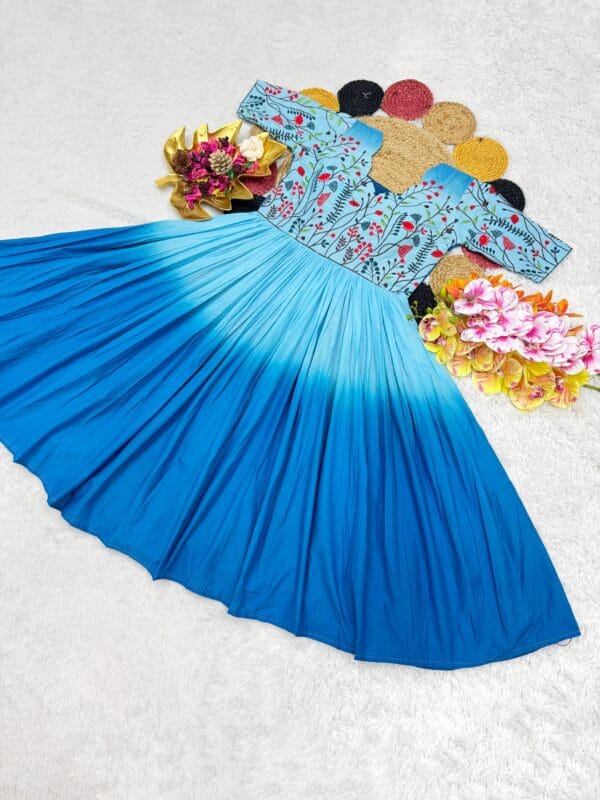 Mul Cotton Dual Color frocks
