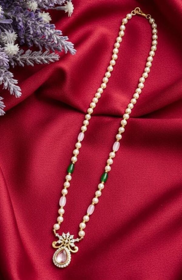 Short chain with pendant-ACJ23