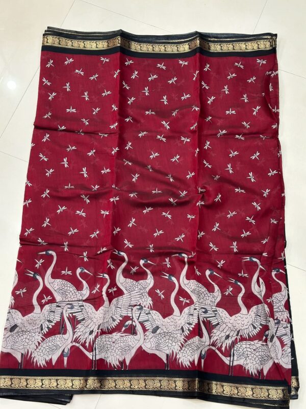 Maheshwari silk saree