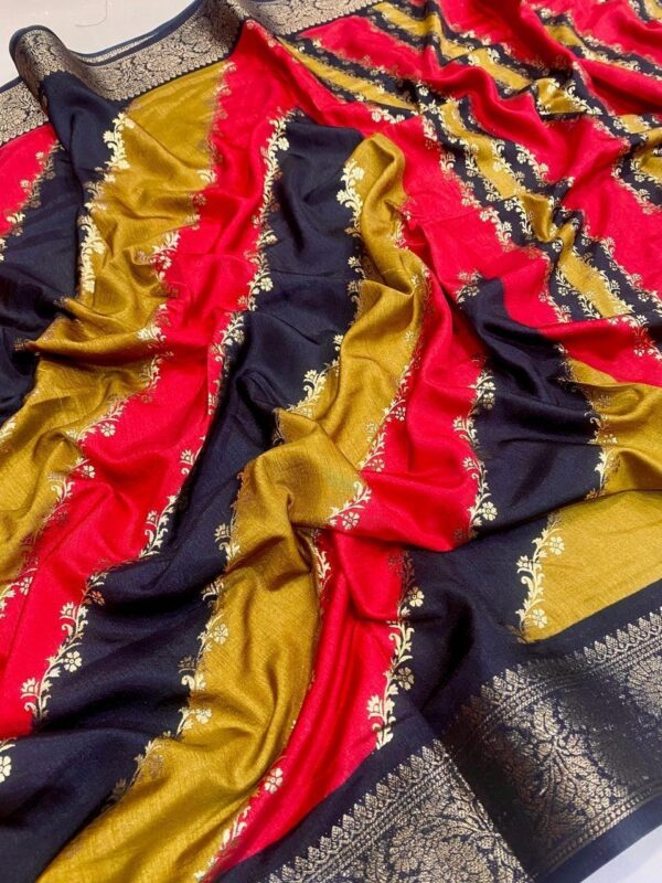 Chiffon Dola silk saree