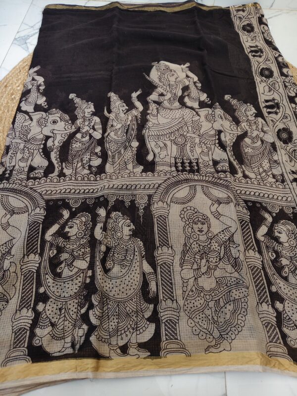 pure kalamkari kota cotton