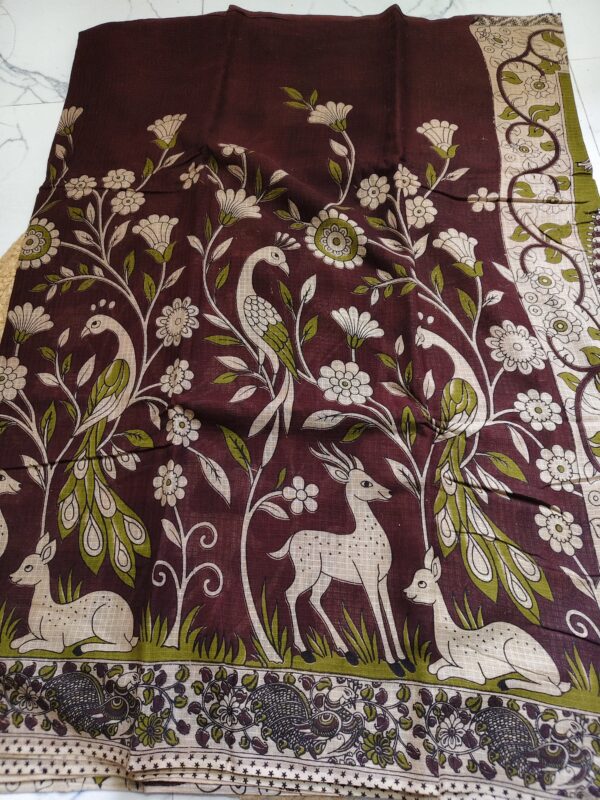 Pure kalamkari kota cotton