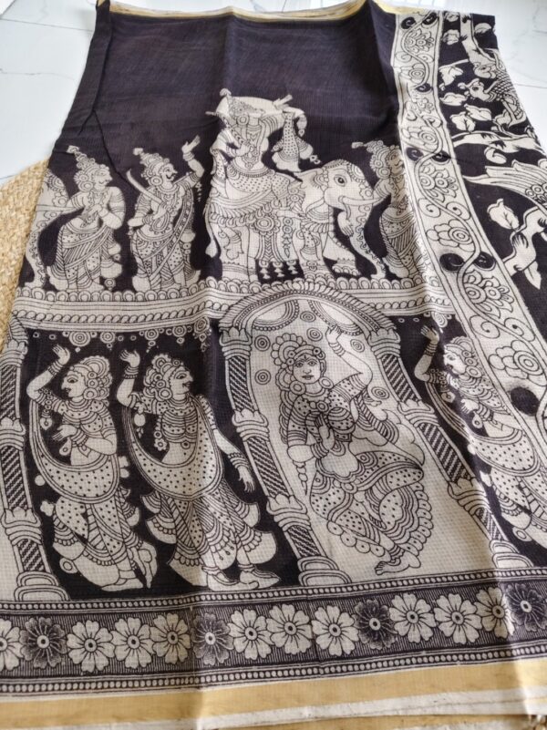 pure kalamkari kota cotton