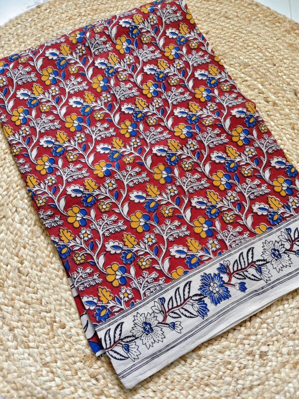 pure kalamkari cotton