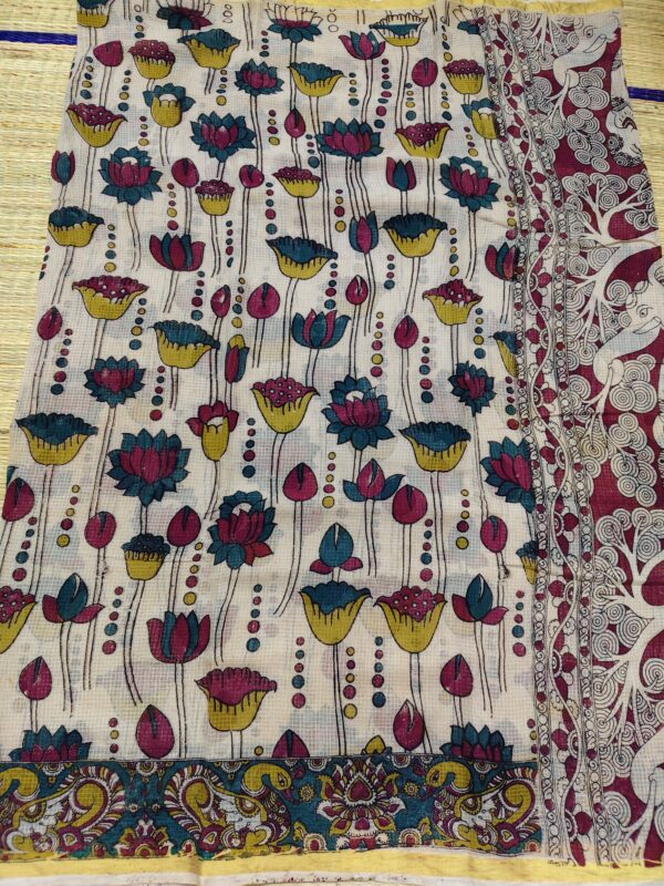 pure kalamkari kota cotton