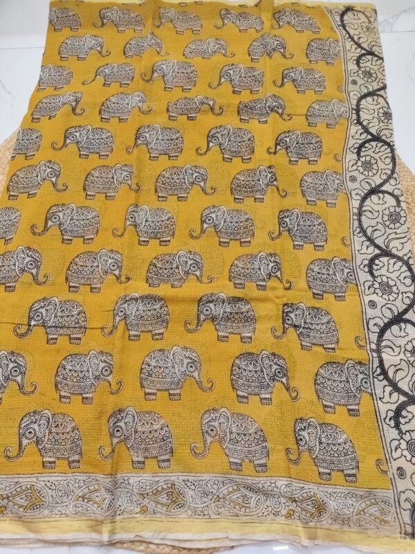 pure kalamkari kota cotton
