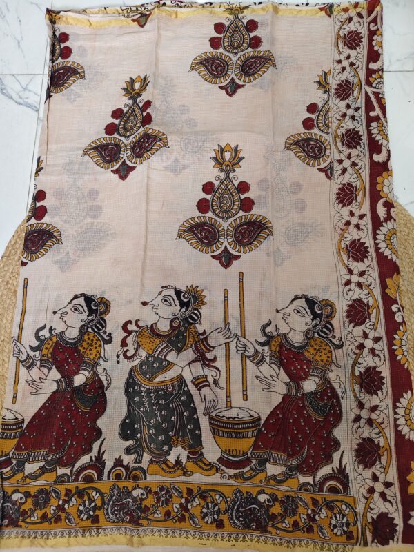 pure kalamkari kota cotton