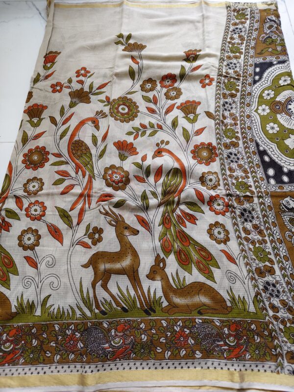 pure kalamkari kota cotton