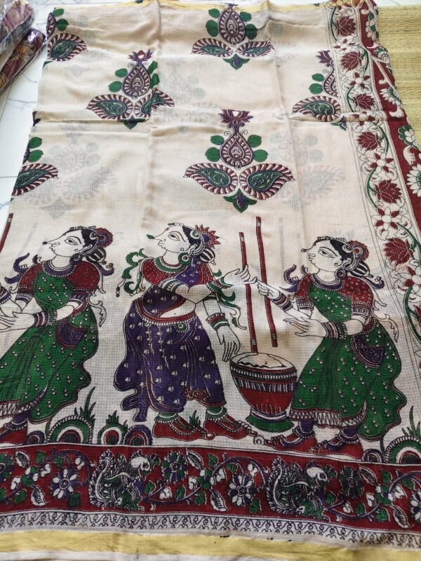 pure kalamkari kota cotton
