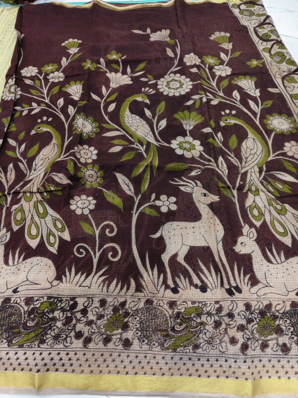 pure kalamkari kota cotton
