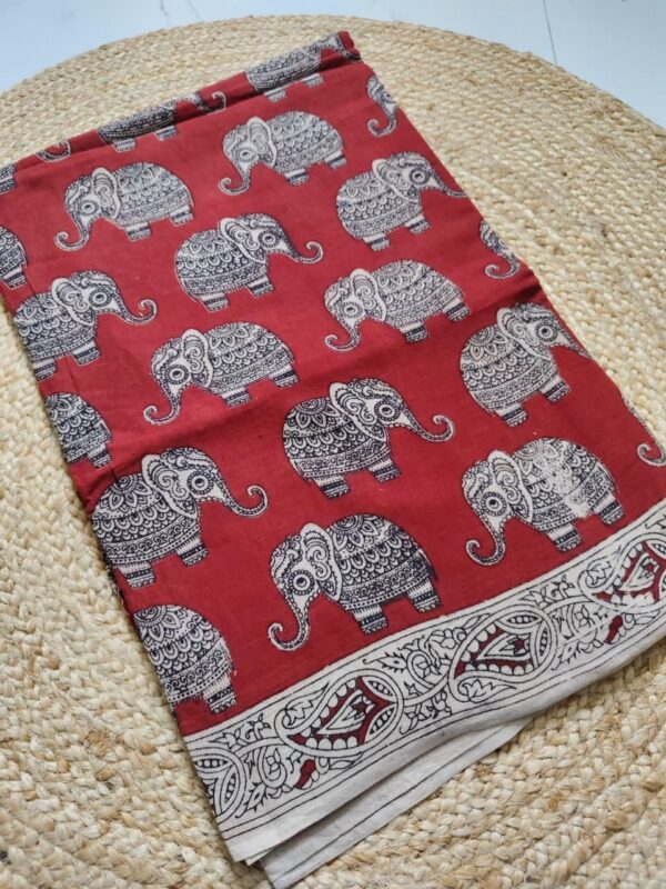 pure kalamkari cotton