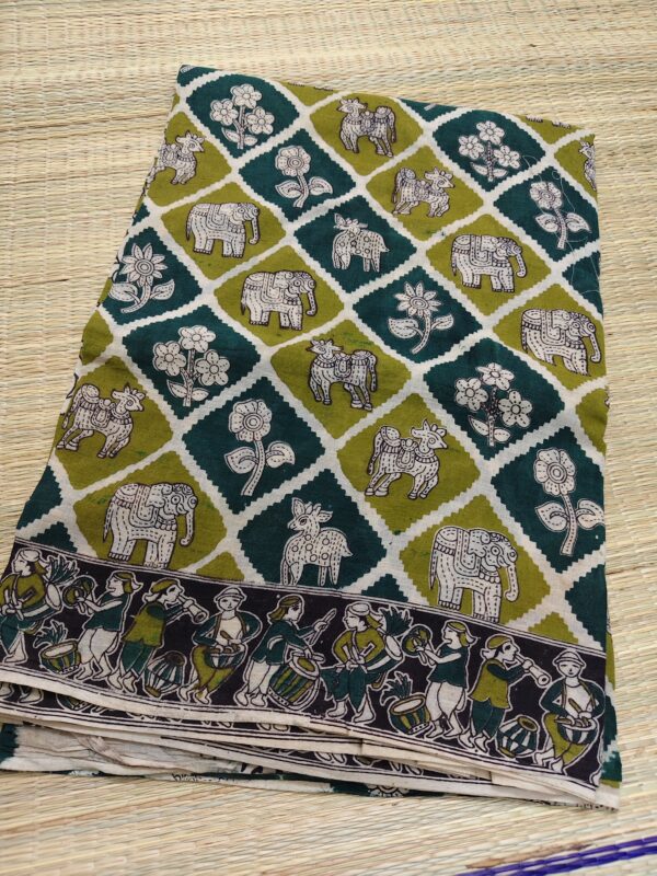 pure kalamkari cotton
