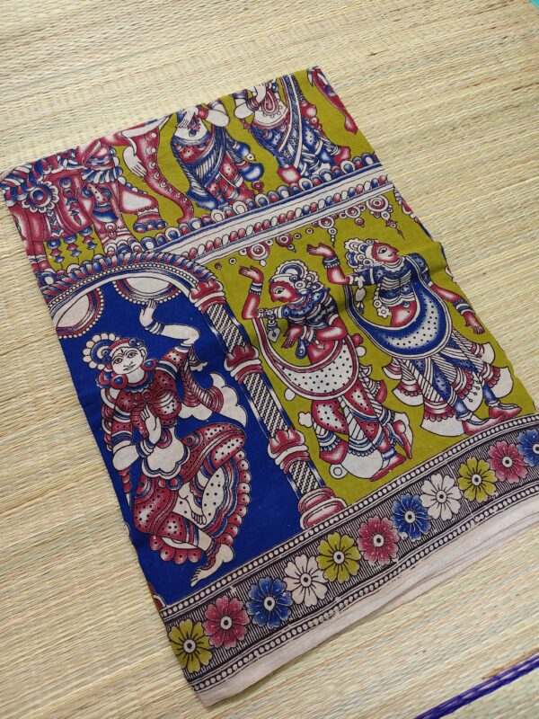 pure kalamkari cotton
