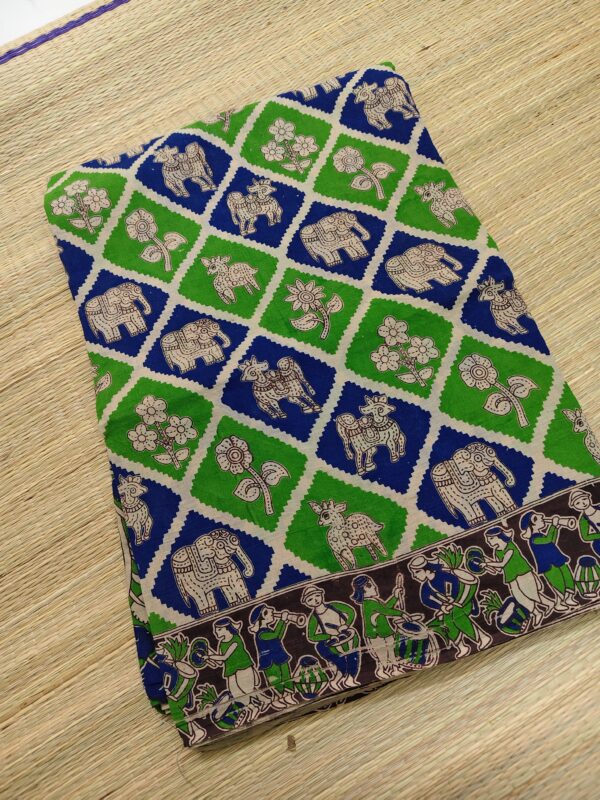 pure kalamkari cotton