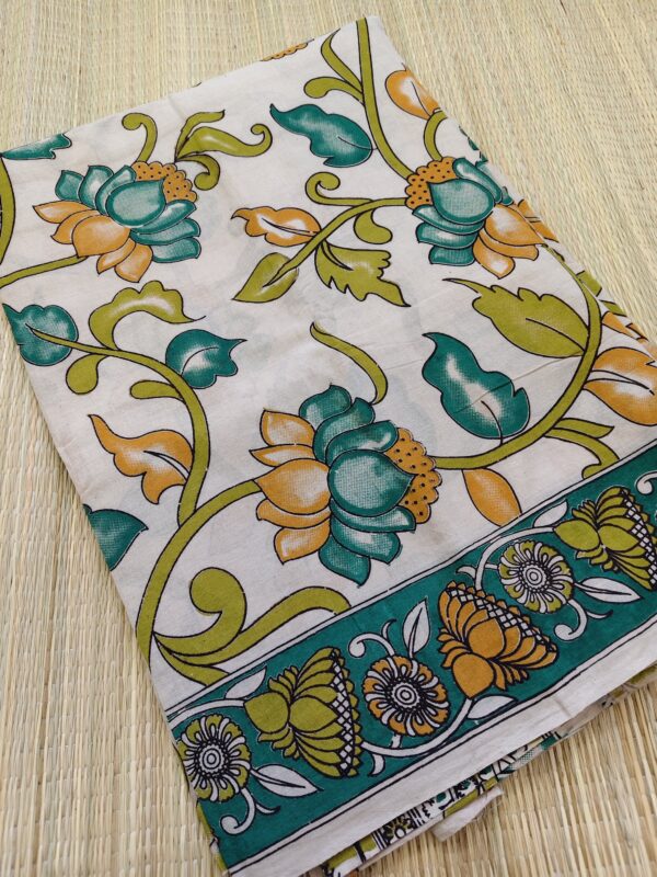 pure kalamkari cotton