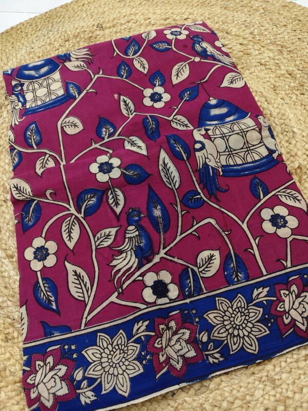 pure kalamkari cotton
