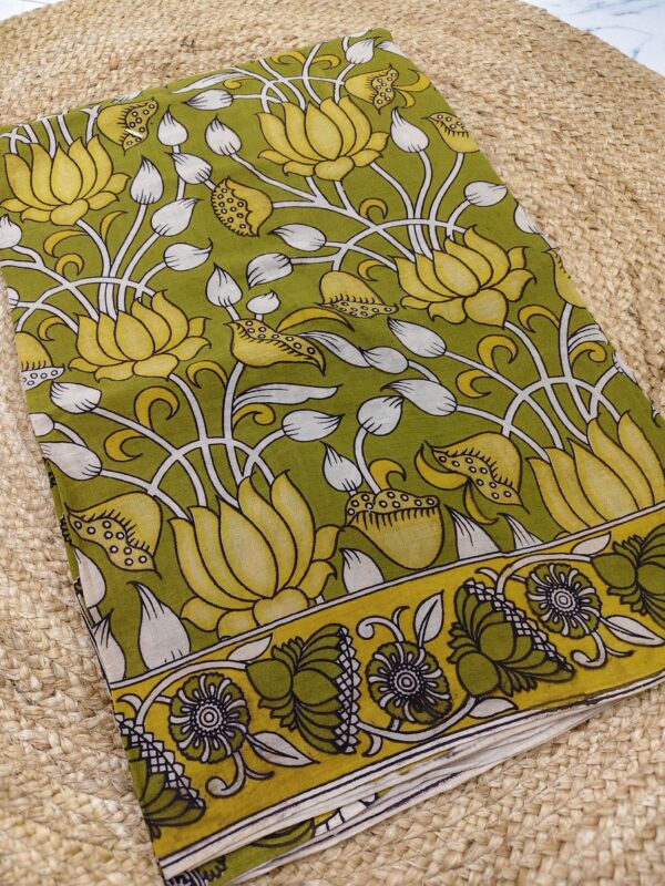 pure kalamkari cotton
