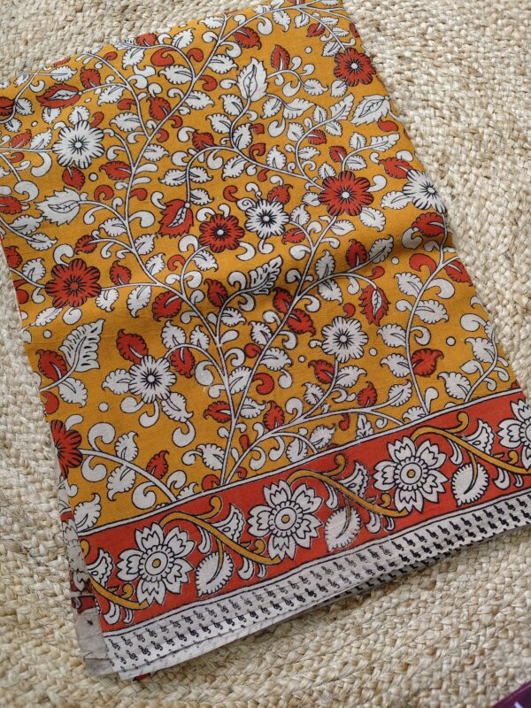 pure kalamkari cotton