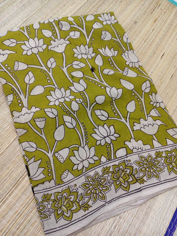 pure kalamkari cotton