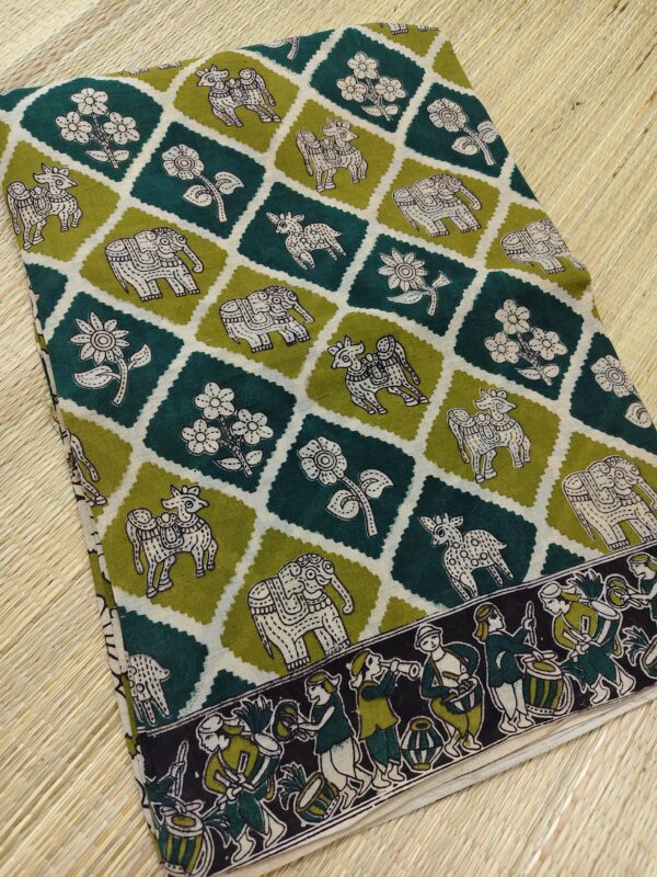 pure kalamkari cotton