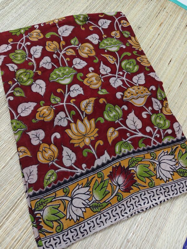 pure kalamkari cotton