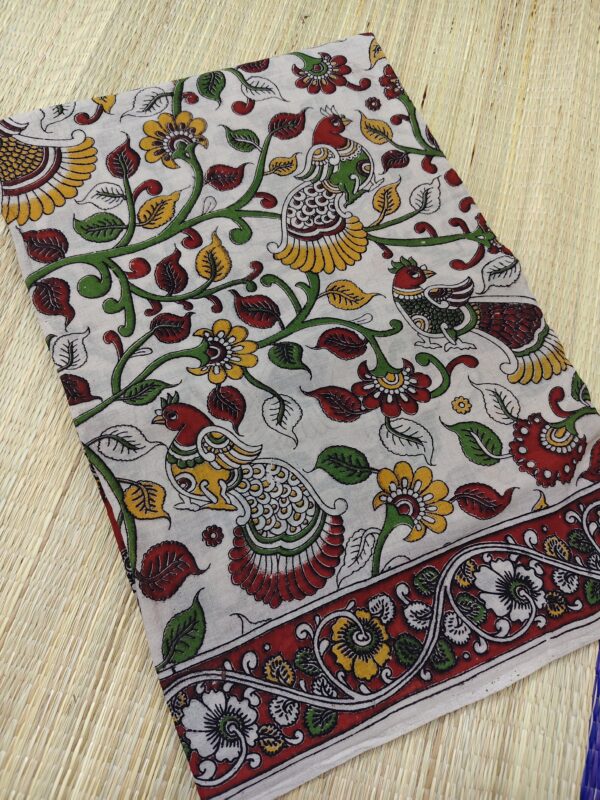 pure kalamkari cotton