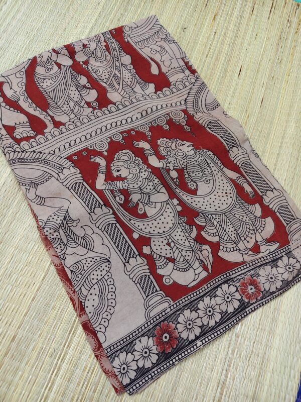 pure kalamkari cotton