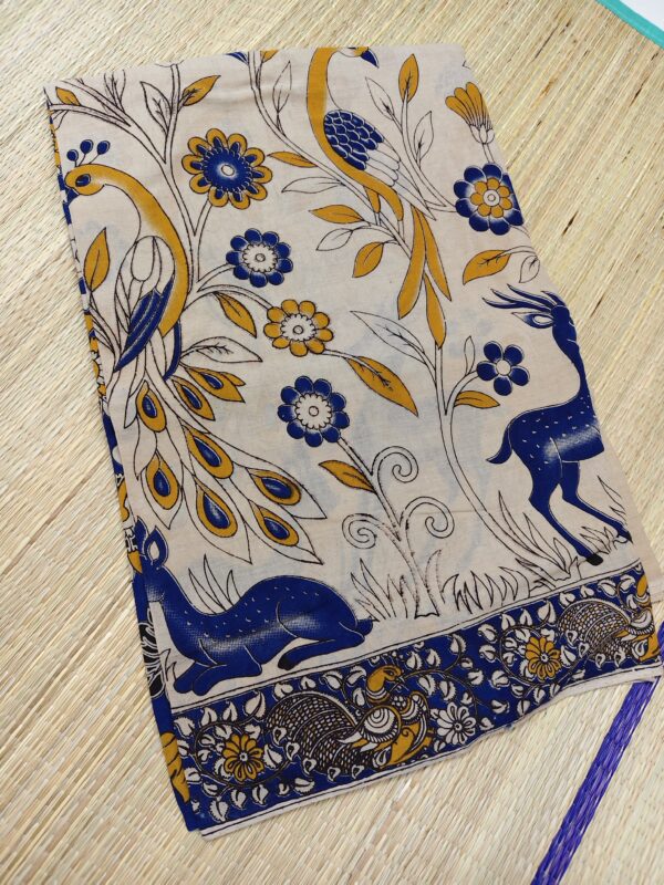 pure kalamkari cotton
