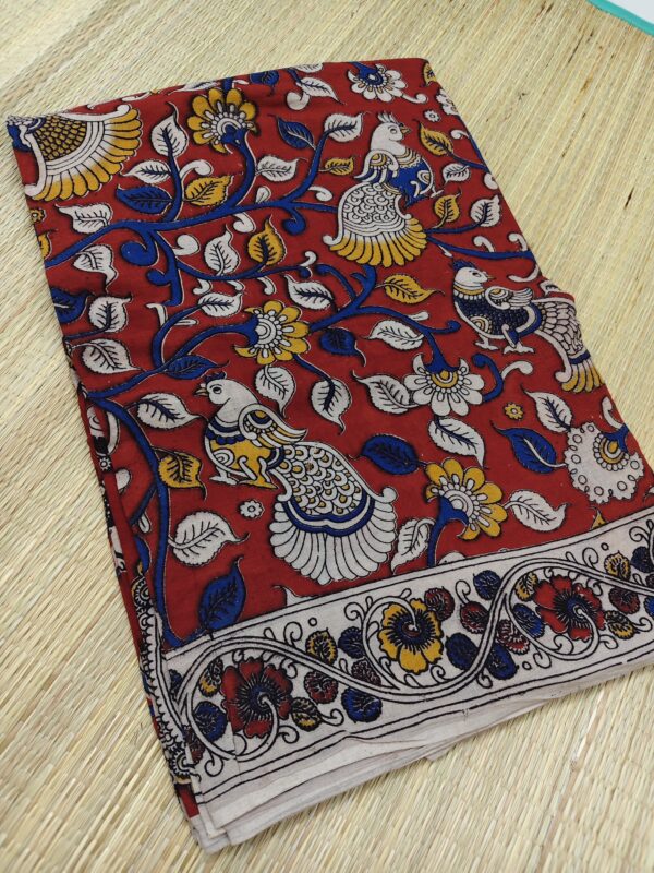 pure kalamkari cotton