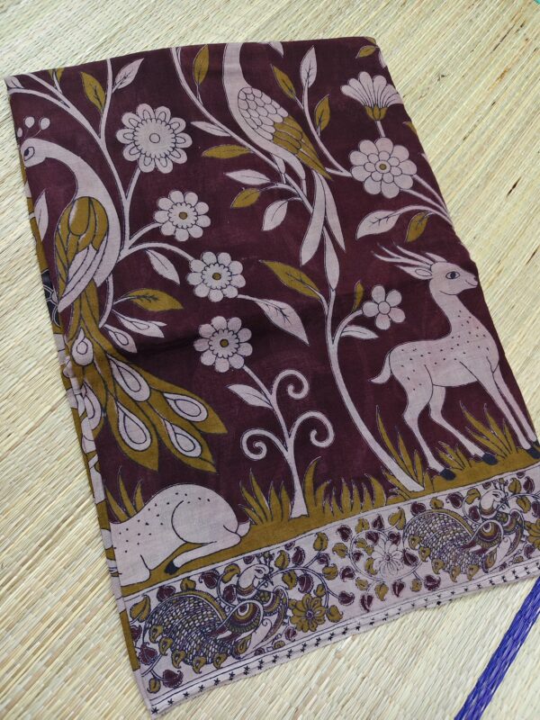 pure kalamkari cotton