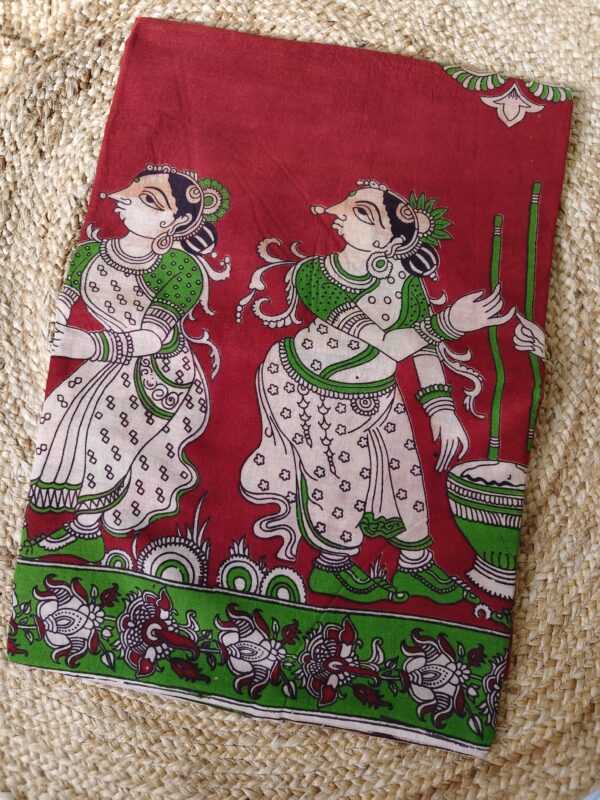 pure kalamkari cotton