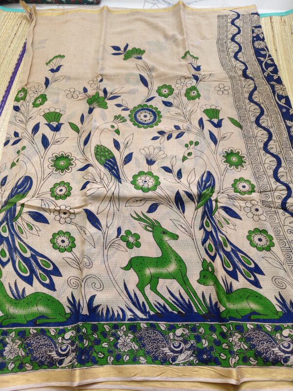 pure kalamkari kota cotton