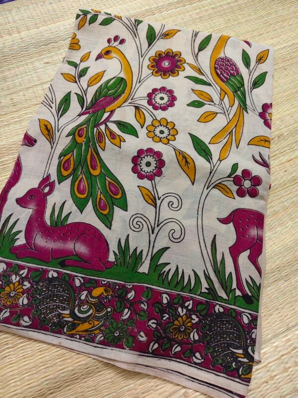 pure kalamkari cotton
