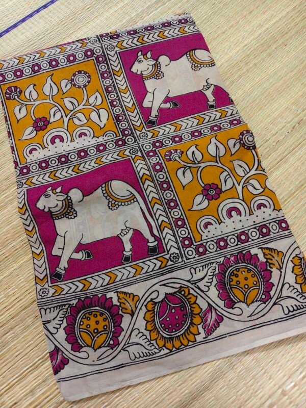 pure kalamkari cotton