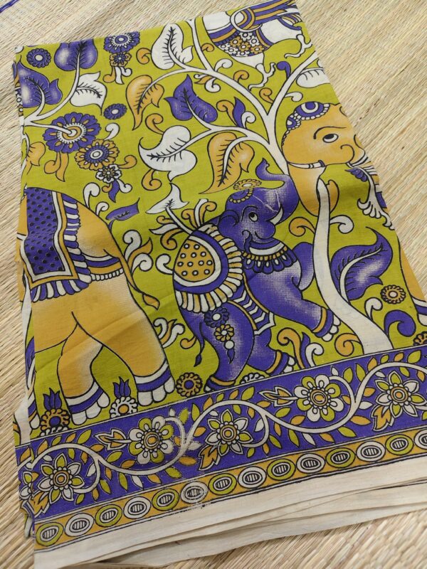 pure kalamkari cotton