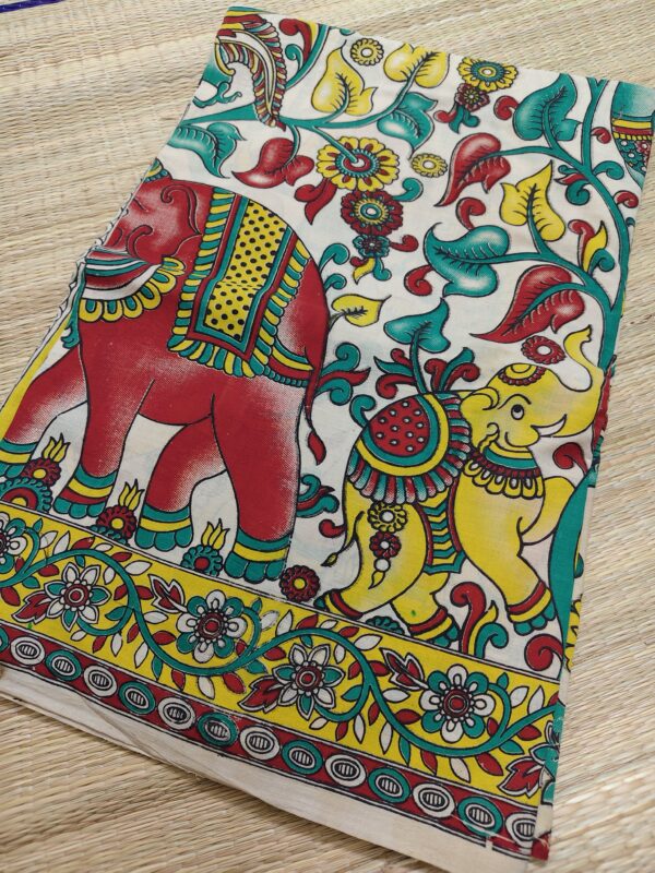 pure kalamkari cotton