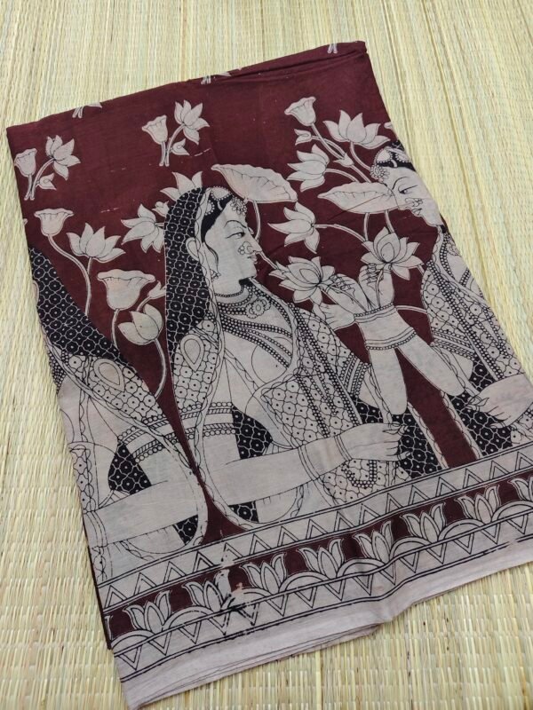 pure kalamkari cotton