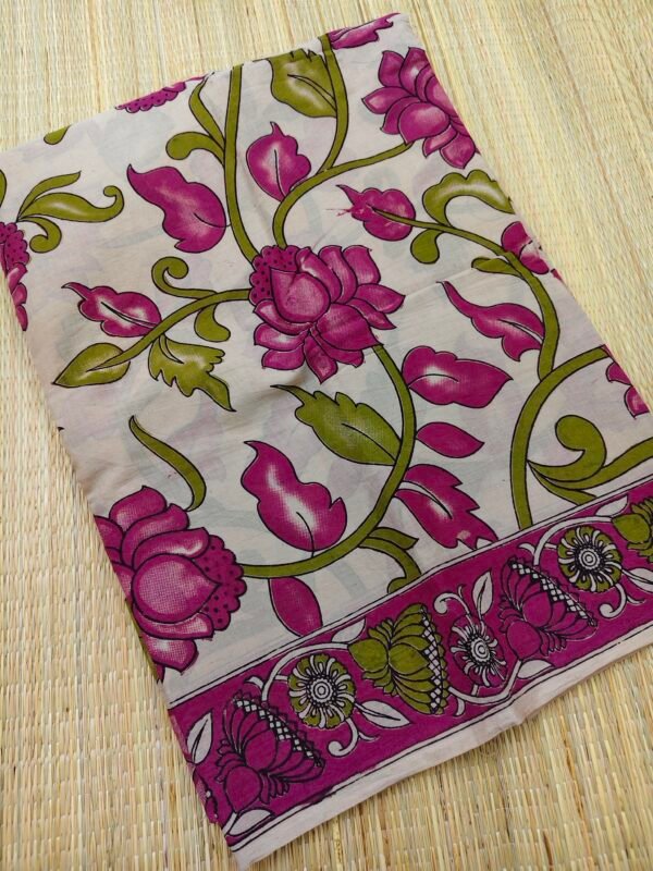 pure kalamkari cotton