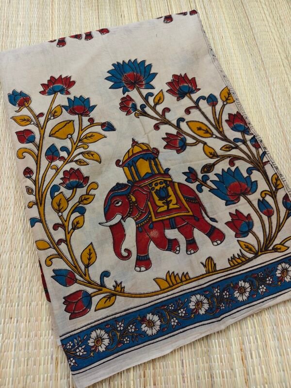 pure kalamkari cotton