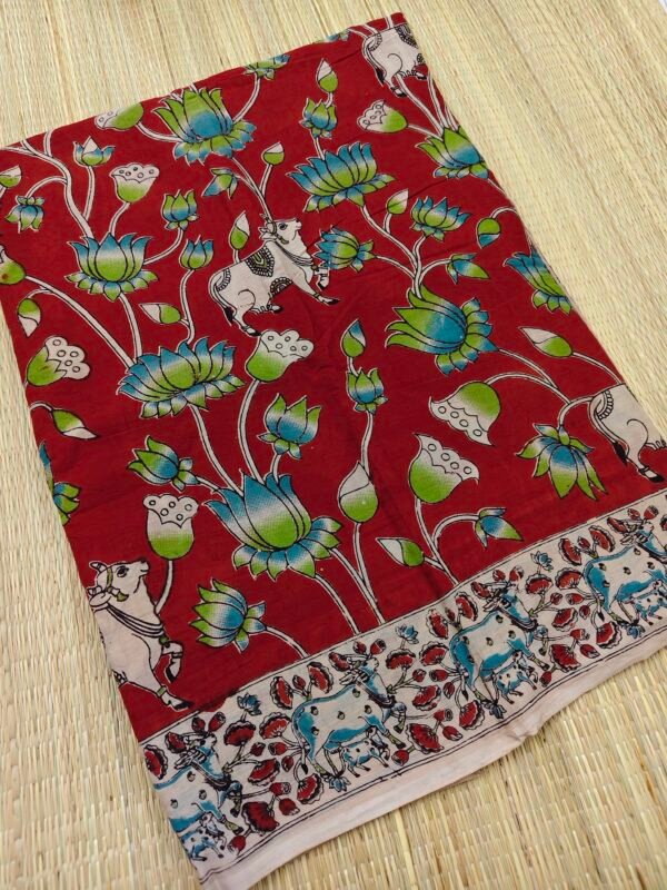 pure kalamkari cotton