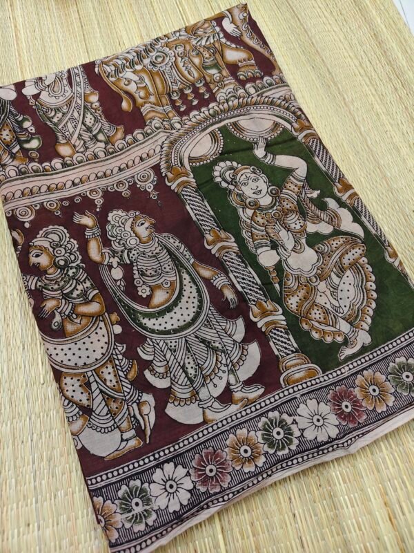 pure kalamkari cotton