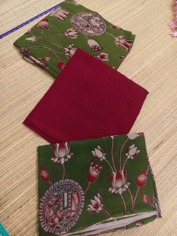 kalamkari dress material(ACD890)