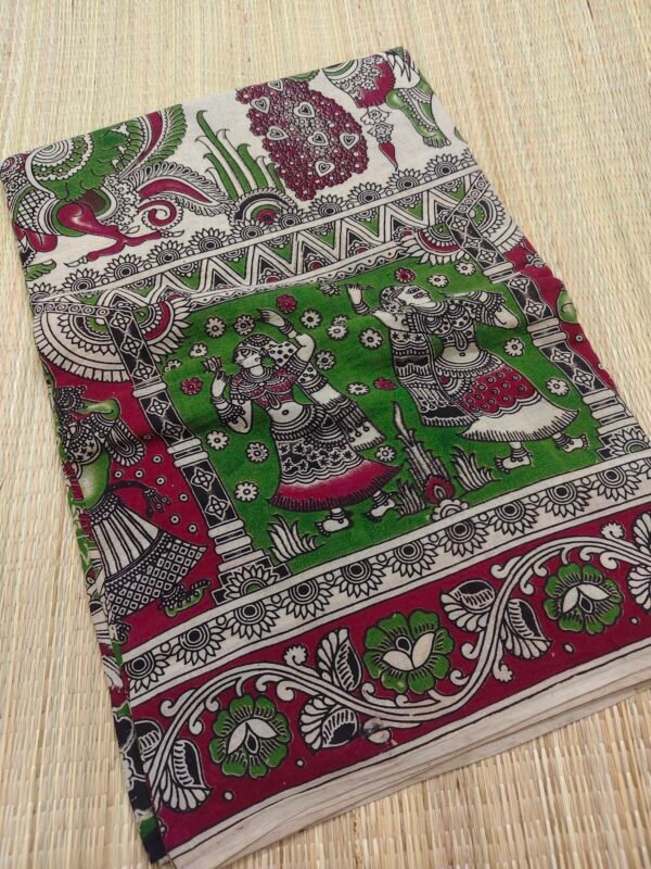 pure kalamkari cotton