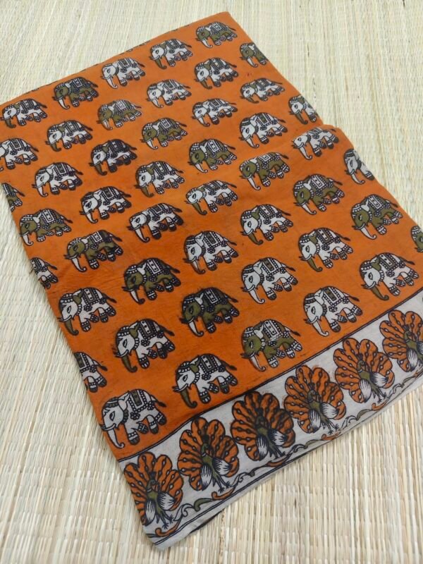 pure kalamkari cotton