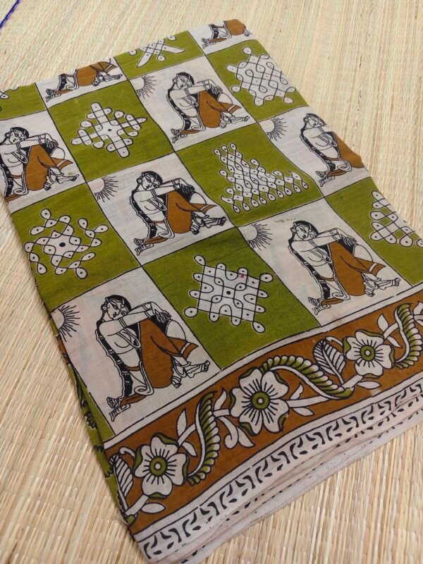 pure kalamkari cotton