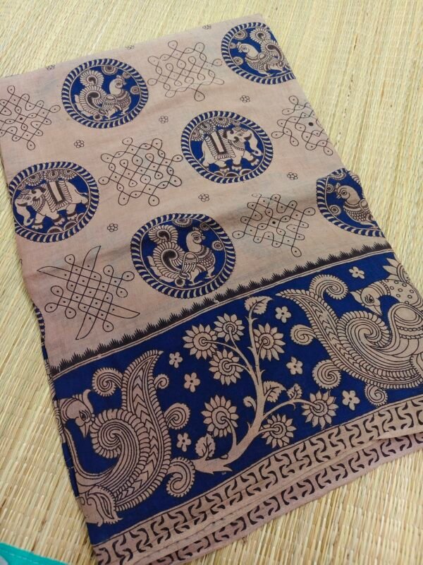 pure kalamkari cotton