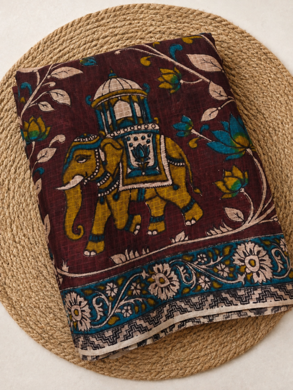 kalamkari kota saree