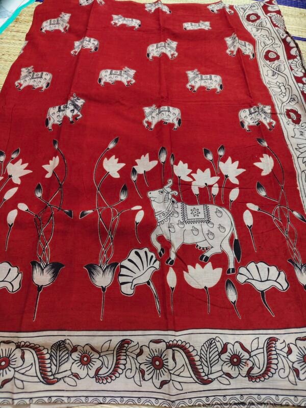 pure kalamkari cotton
