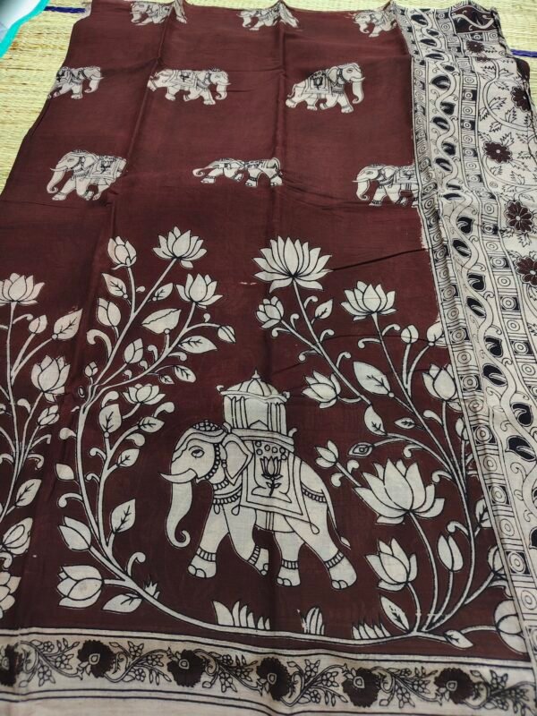 pure kalamkari cotton